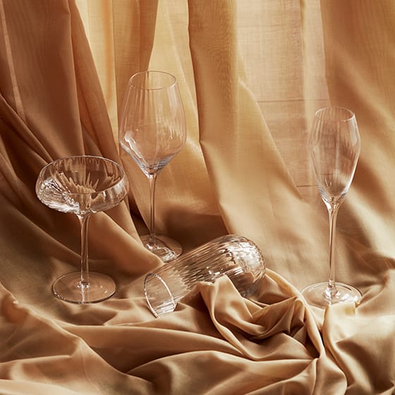 Copa de champán Sandvig, transparente Broste Copenhagen
