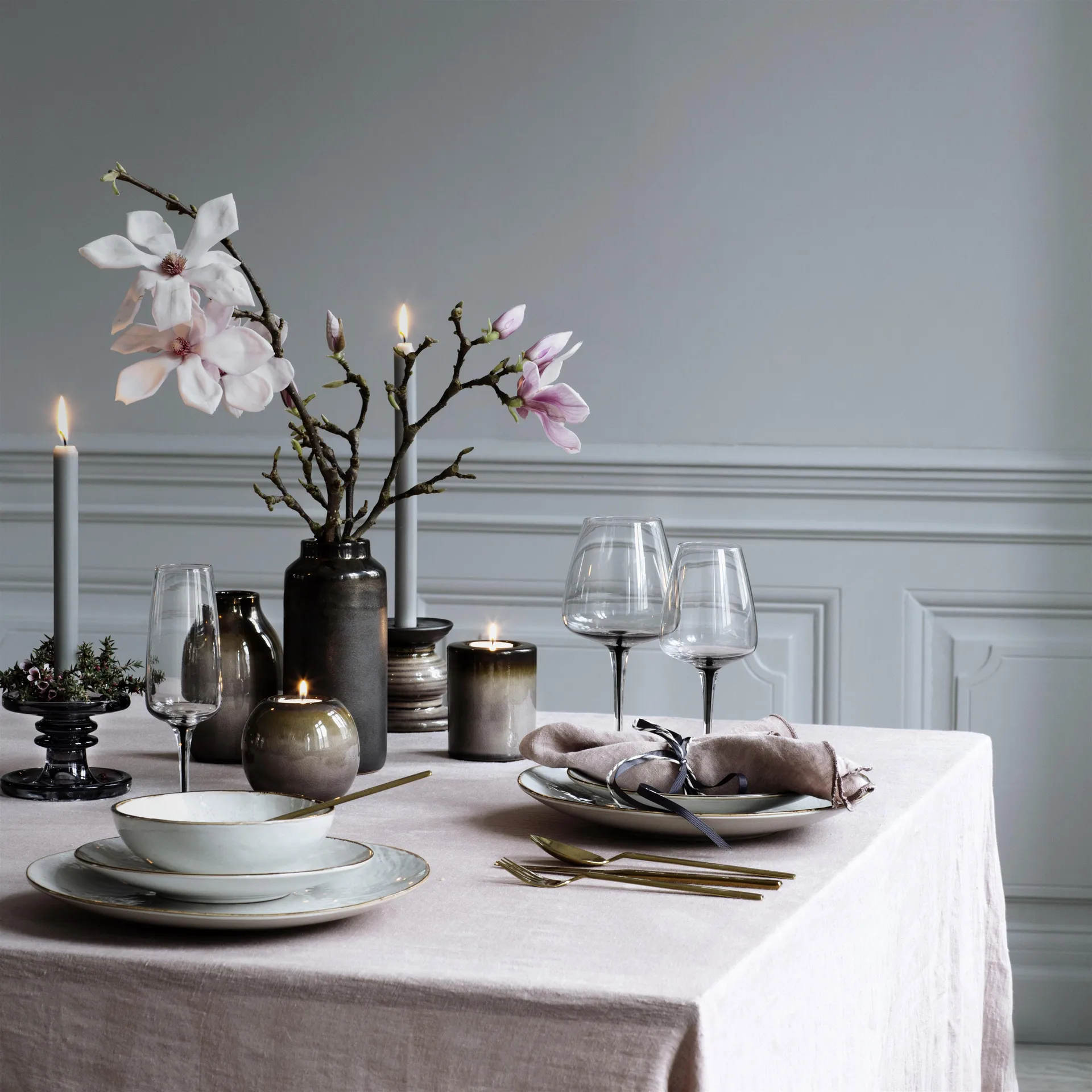 Copa de vino blanco Smoke, 40 cl Broste Copenhagen