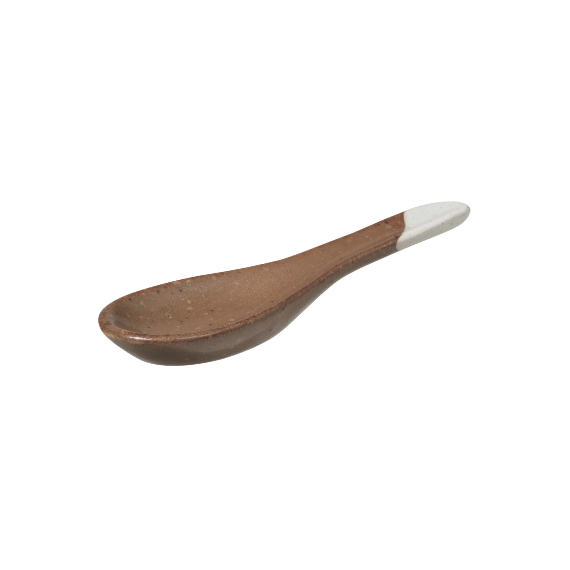 Cucharilla de té Eli 9,2 cm, Caramel brown Broste Copenhagen