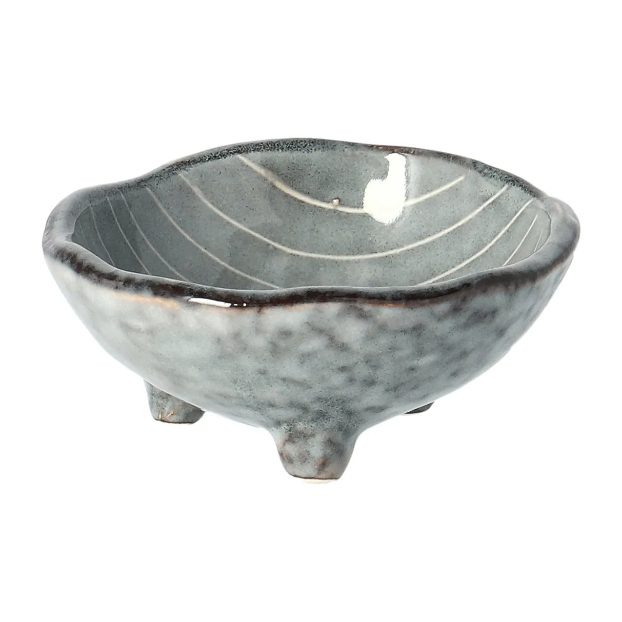 Cuenco con pie Nordic Sea, Ø 8,5 cm Broste Copenhagen