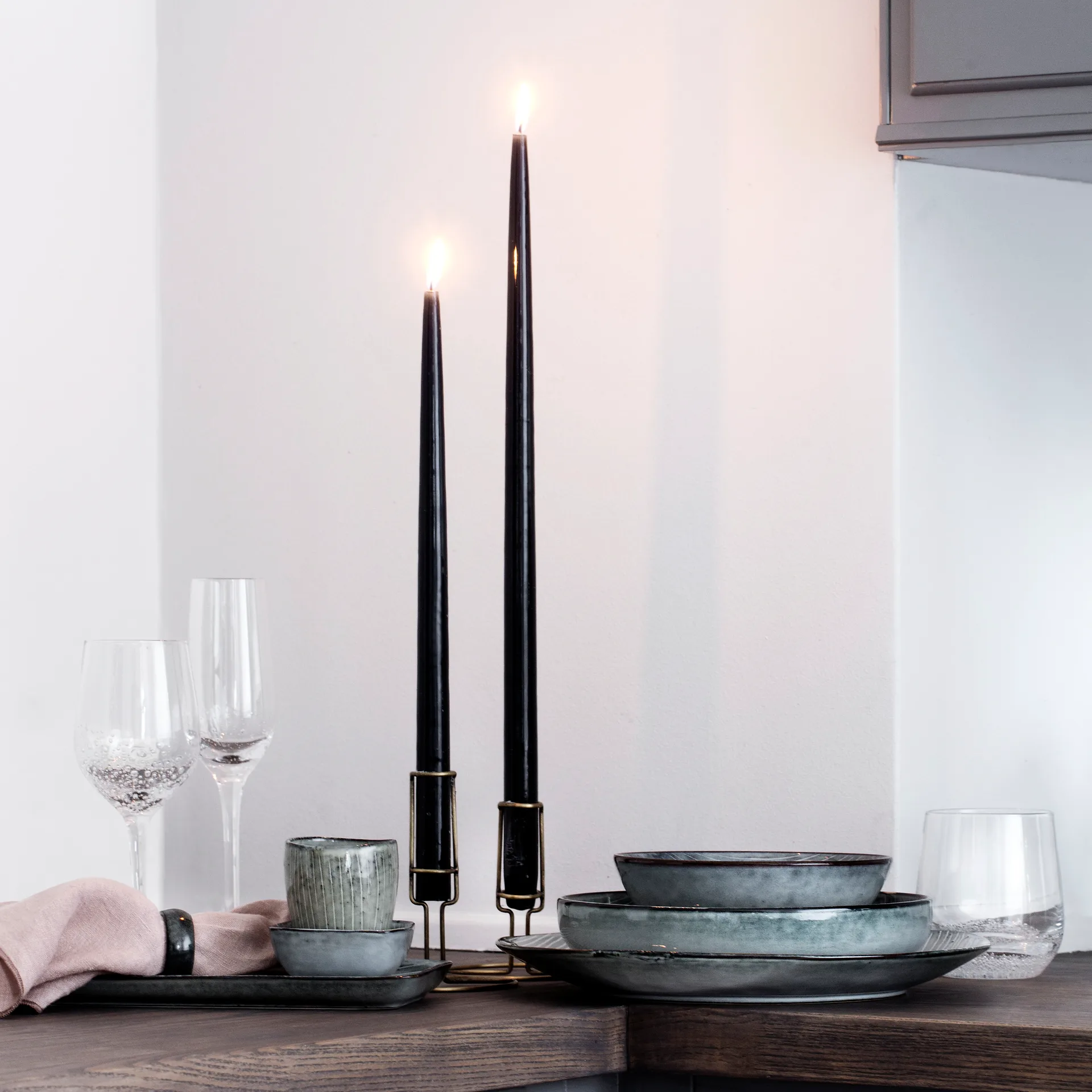 Cuenco cuadrado Nordic Sea, 8 x 7,5 cm Broste Copenhagen