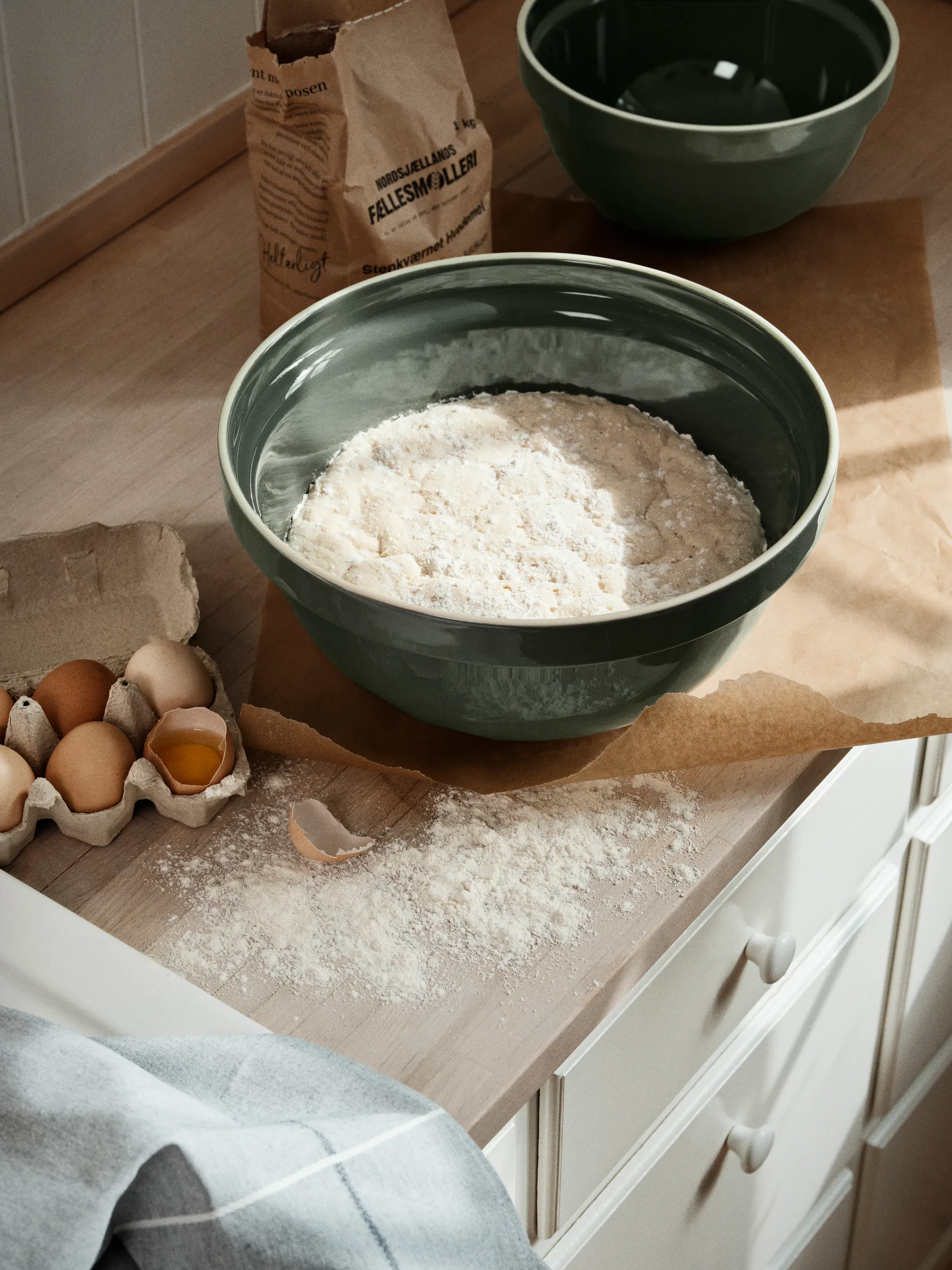 Cuenco Taverna Ø31 cm, Green Broste Copenhagen