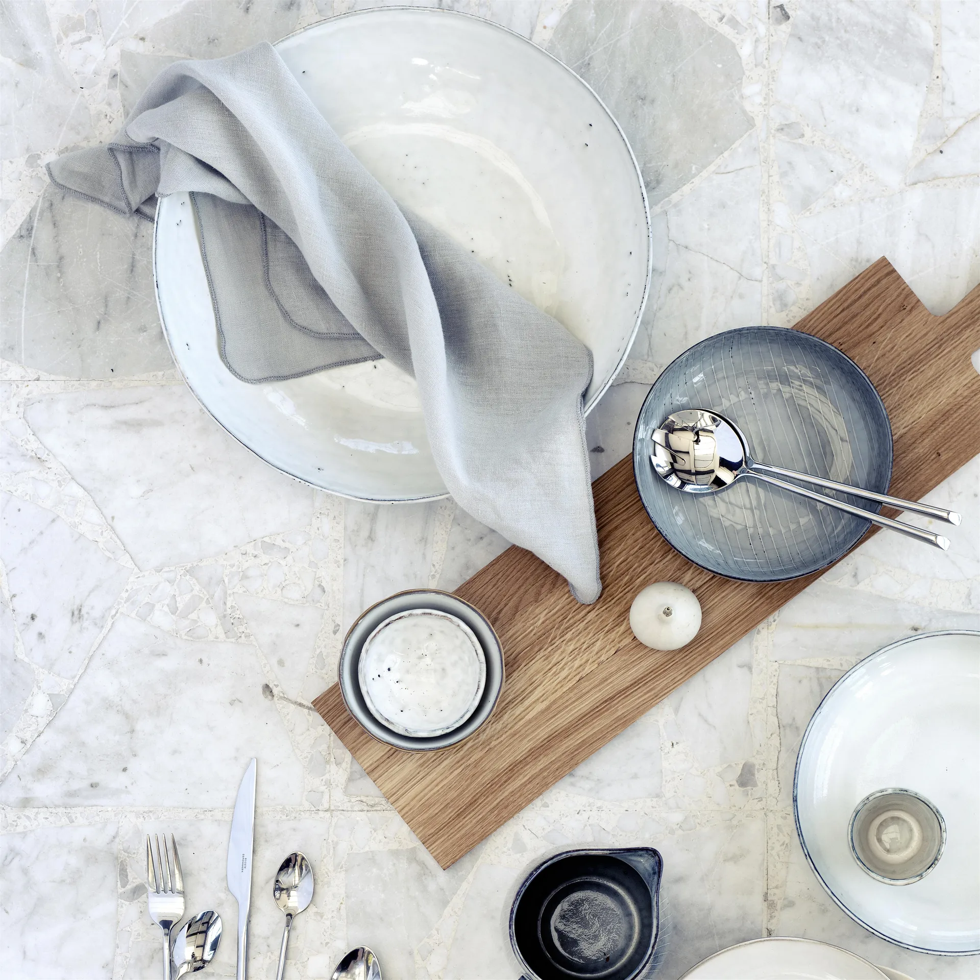 Ensaladera Nordic Sand, Ø 34,5 cm Broste Copenhagen