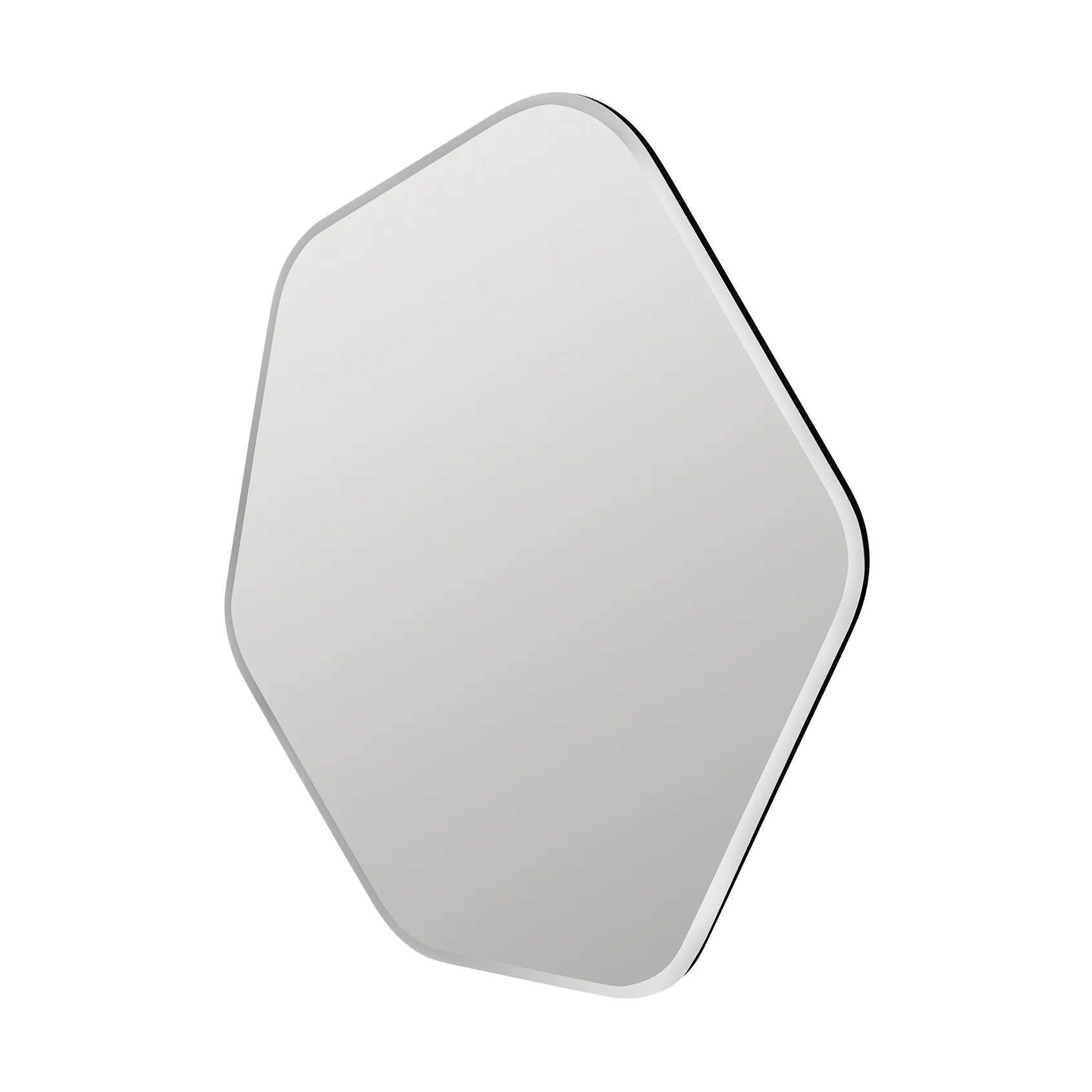Espejo de pared Ruby 60x50 cm, Clear-black Broste Copenhagen