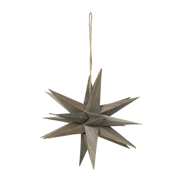 Estrella de madera Venus Ø20 cm - Fungi - Broste Copenhagen