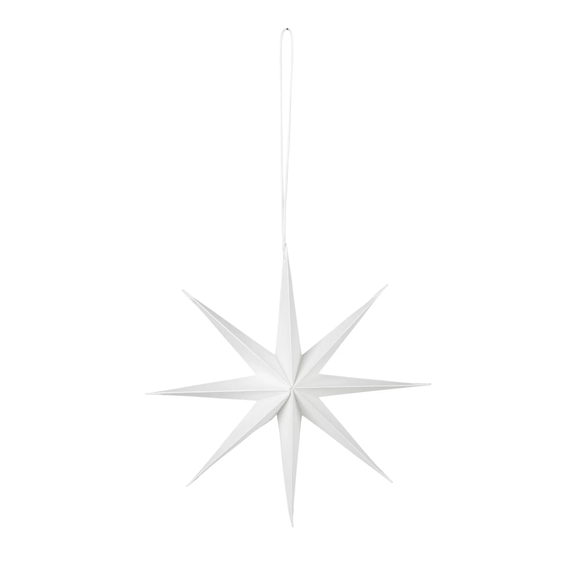 Estrella de papel Star Ø15 cm, White Broste Copenhagen
