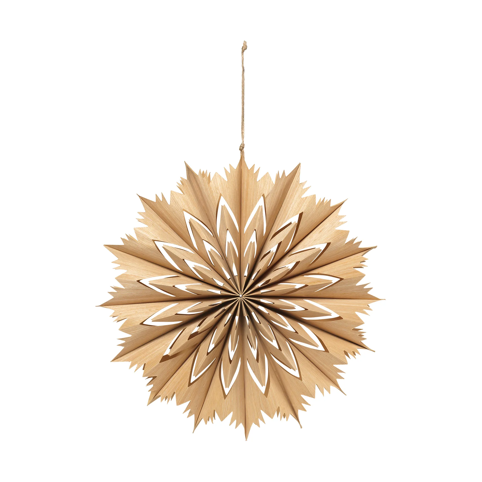 Estrella decorativa Venja S Ø30 cm, Natural Broste Copenhagen