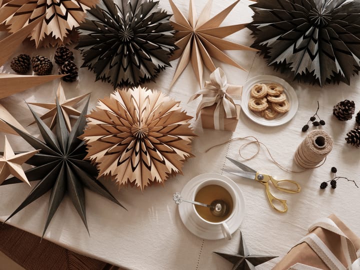 Estrella decorativa Venja S Ø30 cm, Natural Broste Copenhagen