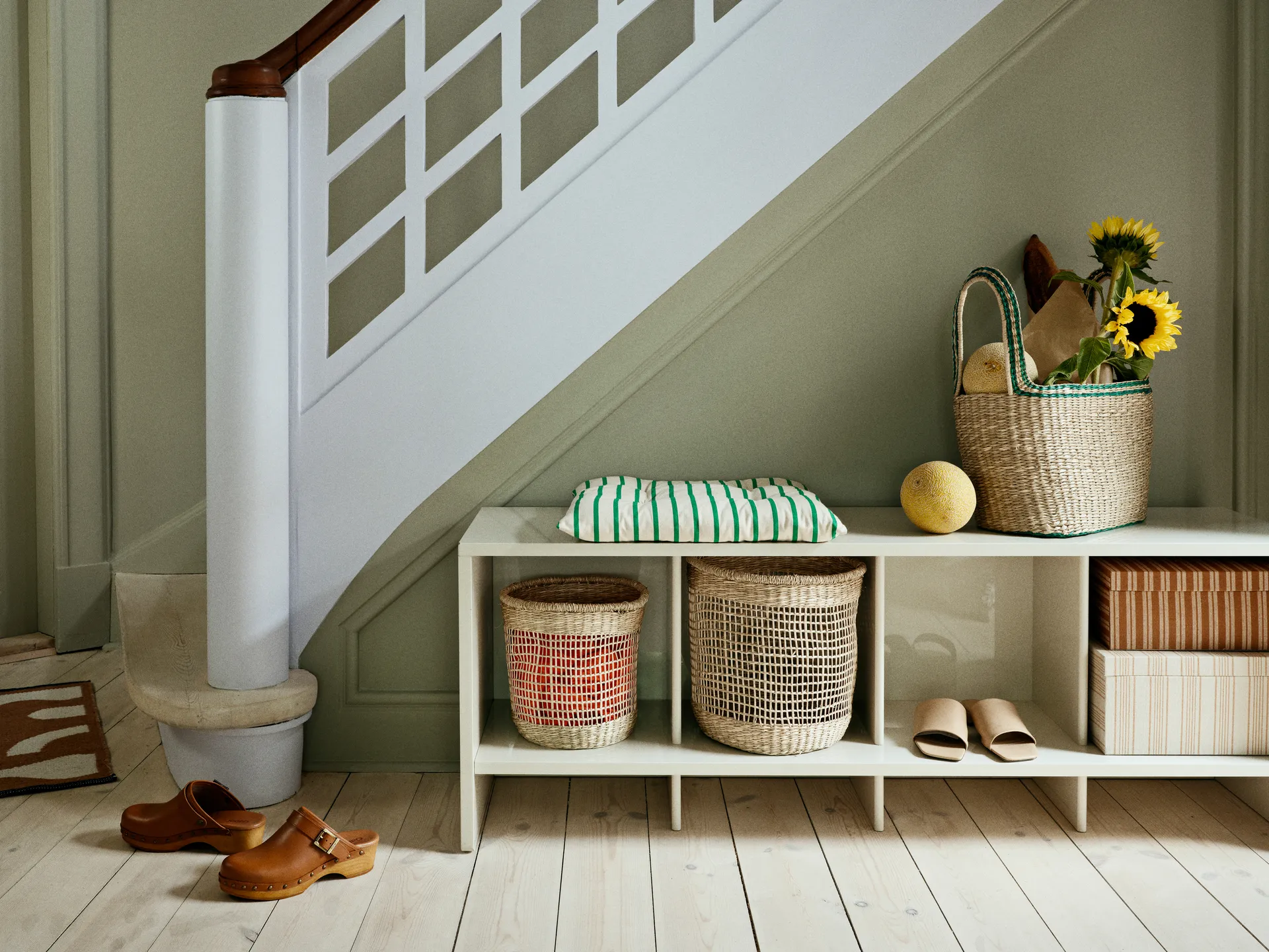 Felpudo Ceres 50x70 cm, Recycled pet blue Broste Copenhagen