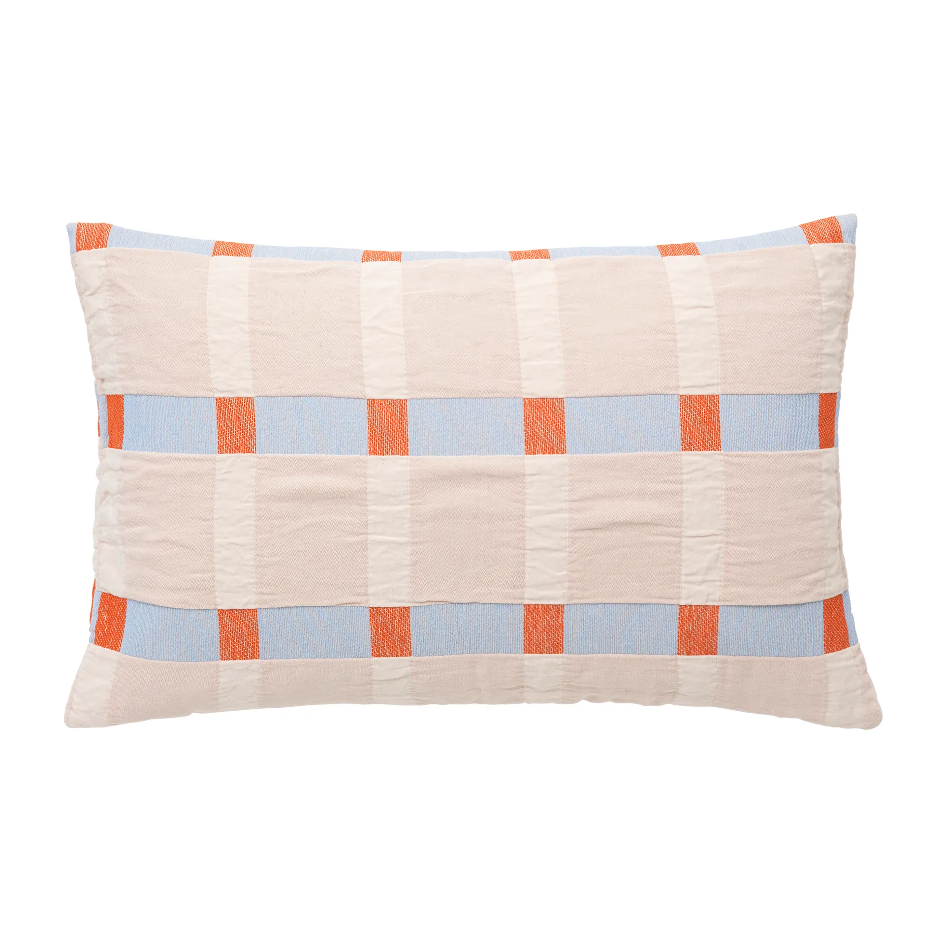 Funda de cojín Asta 40x60 cm, Pumkin orange-pale blush Broste Copenhagen