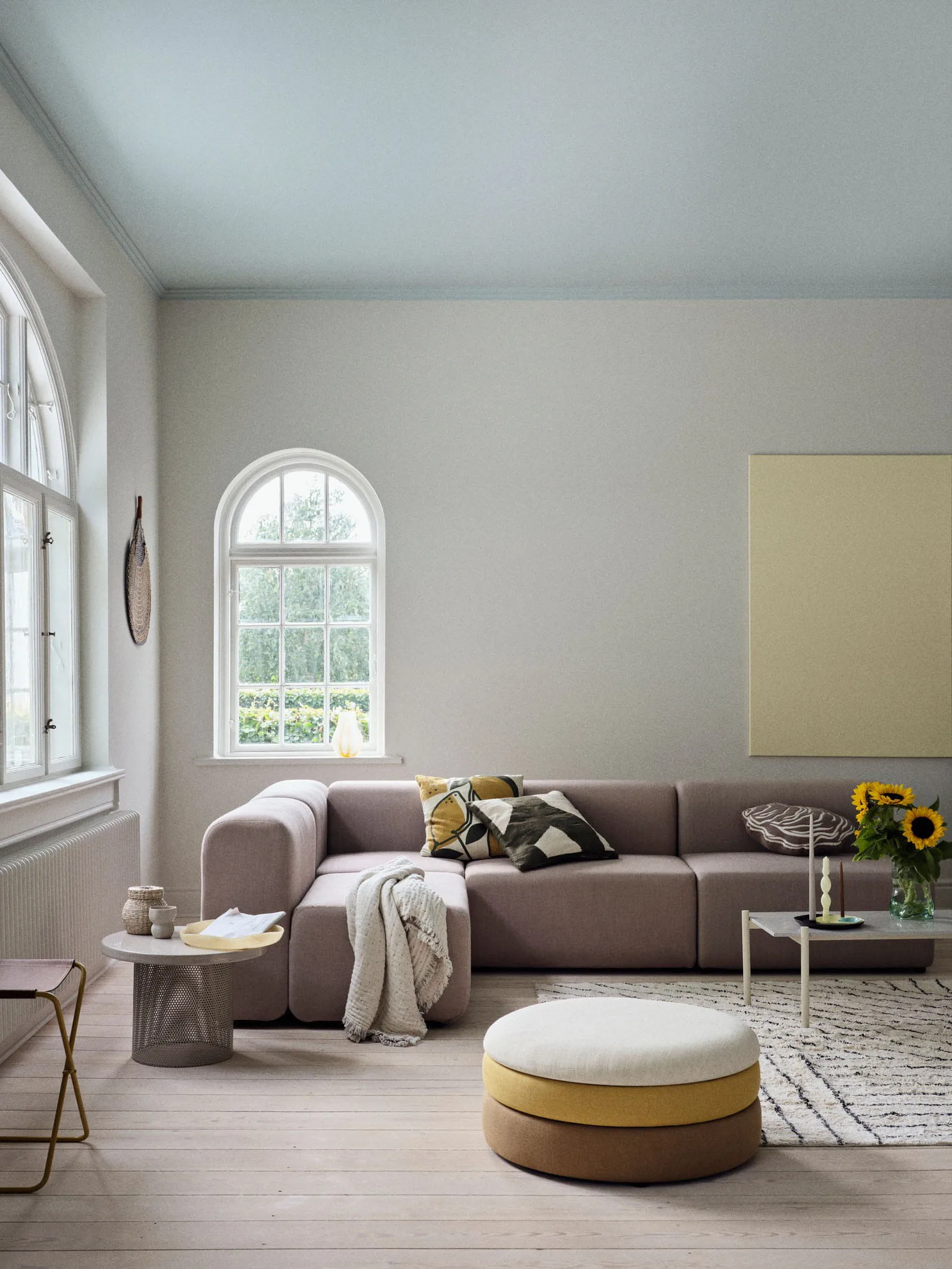 Funda de cojín Eilo 50x50 cm, Recycled pet green Broste Copenhagen