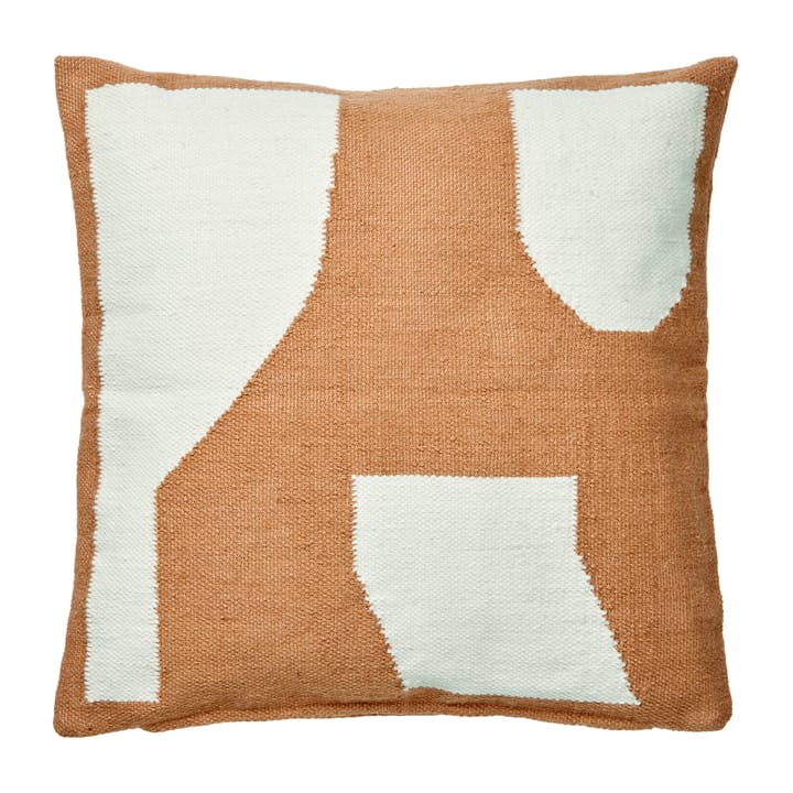 Funda de cojín Eilo 50x50 cm, Recycled pet nut brown Broste Copenhagen