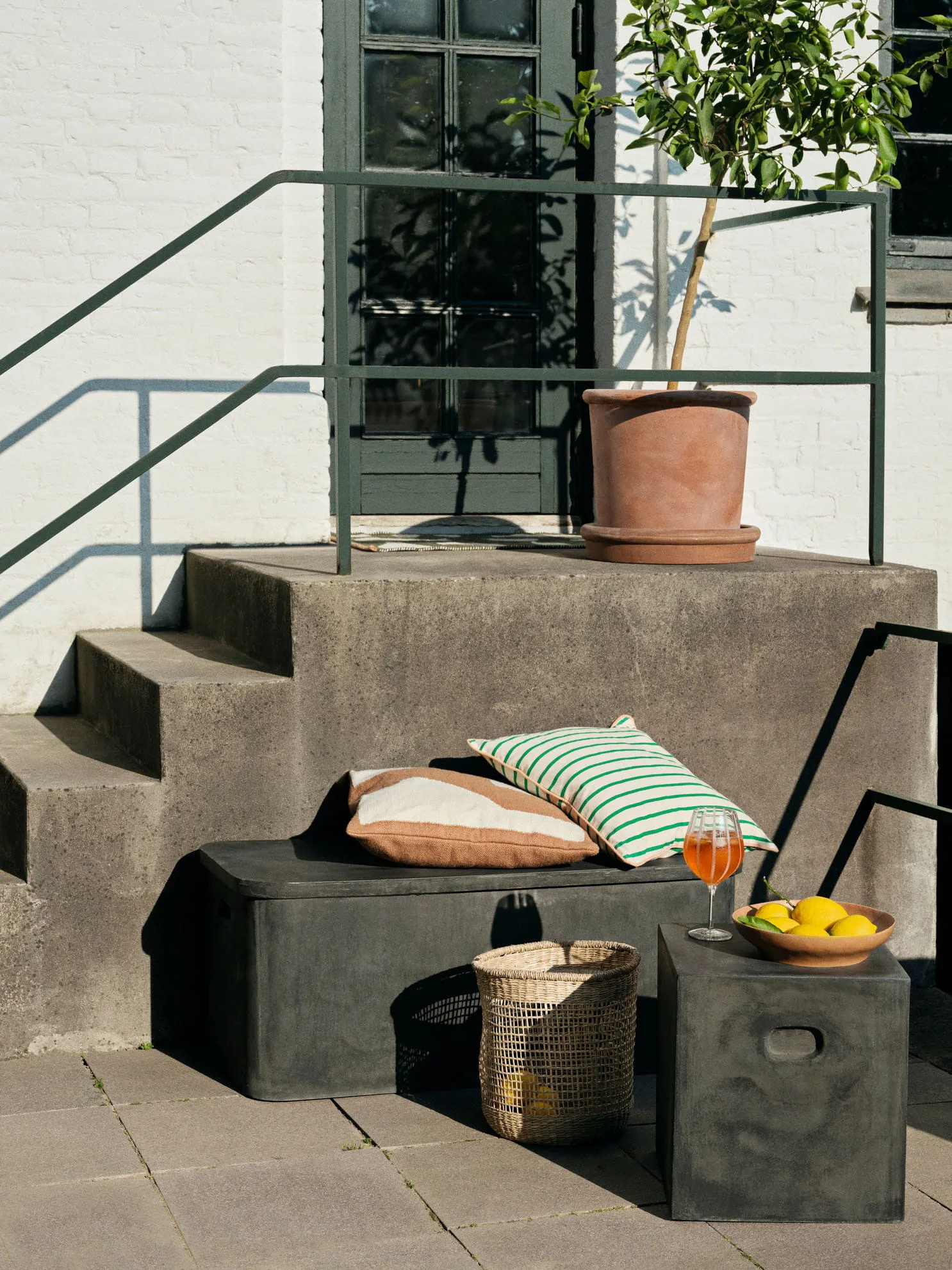 Funda de cojín Franca 50x50 cm, Jelly green Broste Copenhagen