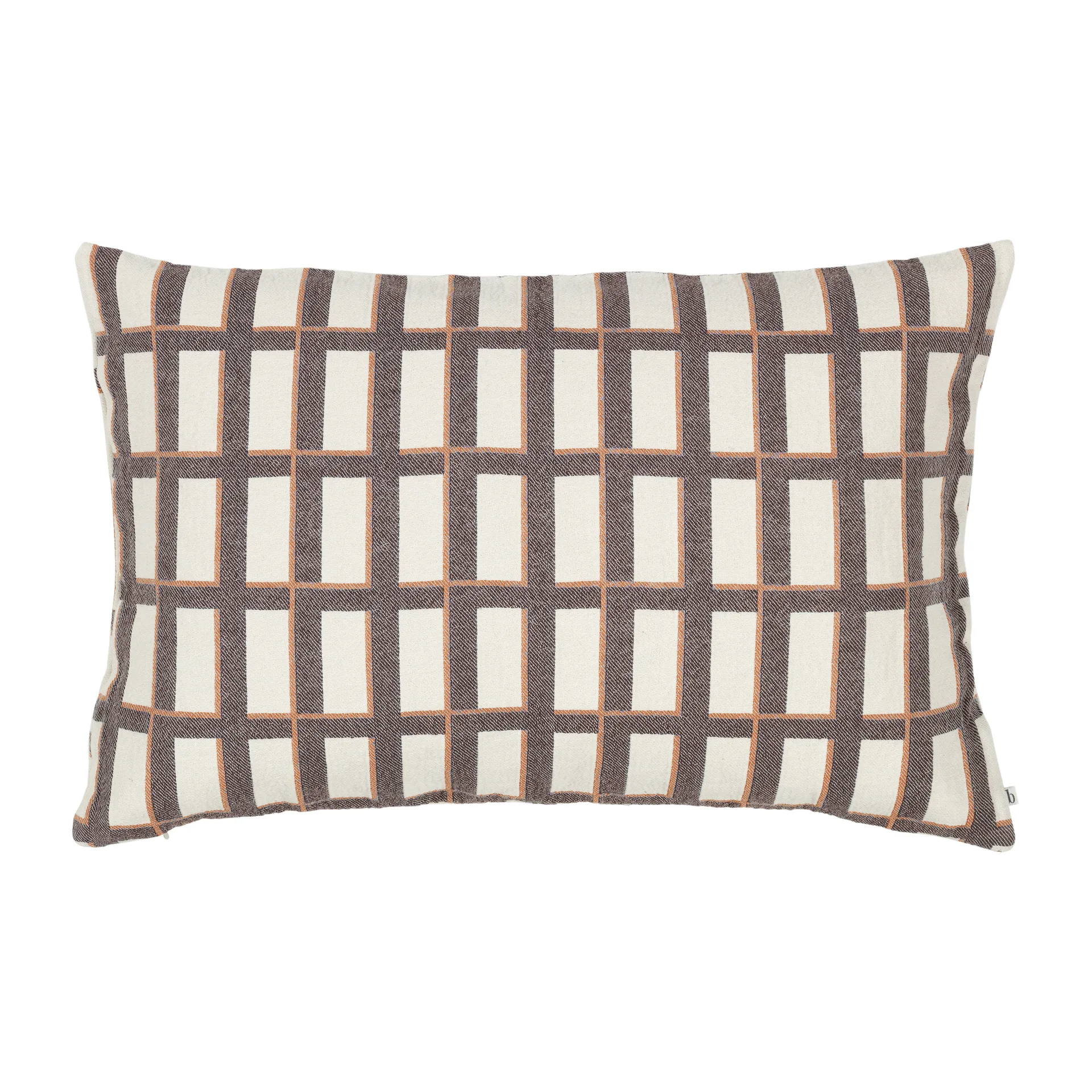 Funda de cojín Isa 40x60 cm, Meerkat-decadent chocolate Broste Copenhagen