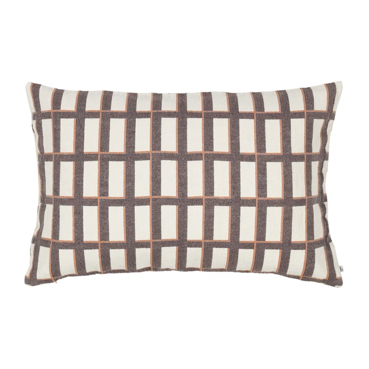 Funda de cojín Isa 40x60 cm - Meerkat-decadent chocolate - Broste Copenhagen