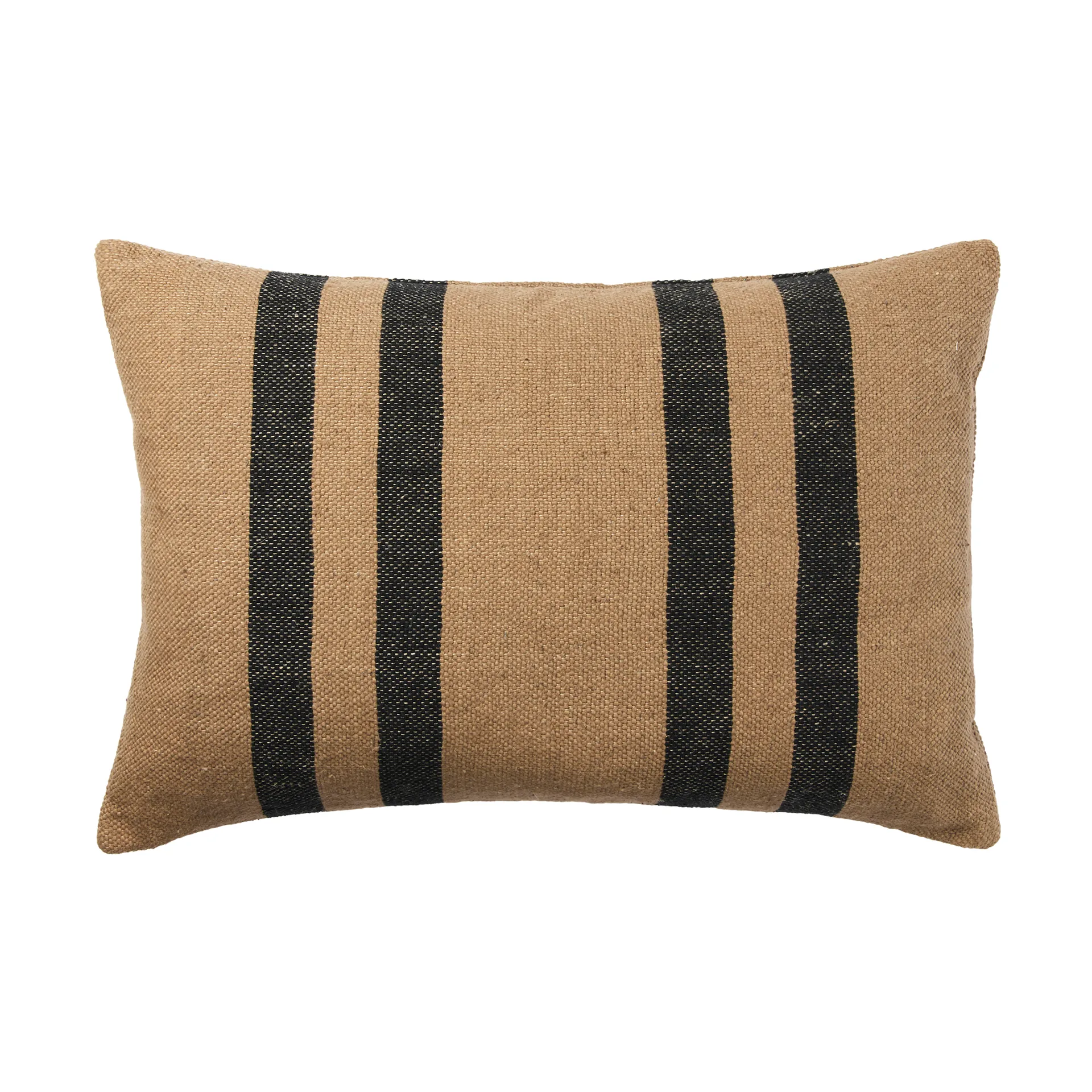 Funda de cojín Sigrun, Brown kelp-black, 40x60 cm Broste Copenhagen