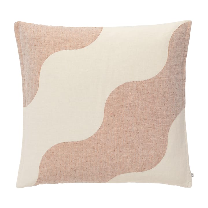 Funda de cojín Tide 50x50 cm, Caramel brown Broste Copenhagen