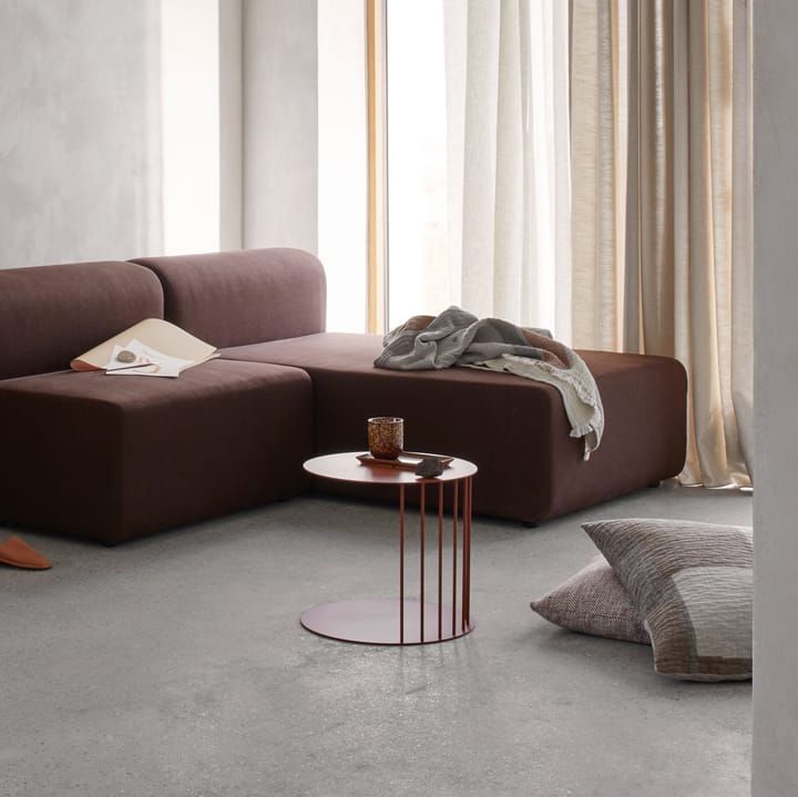 Funda para cojín Patch 60x60 cm, Beige-marrón Broste Copenhagen