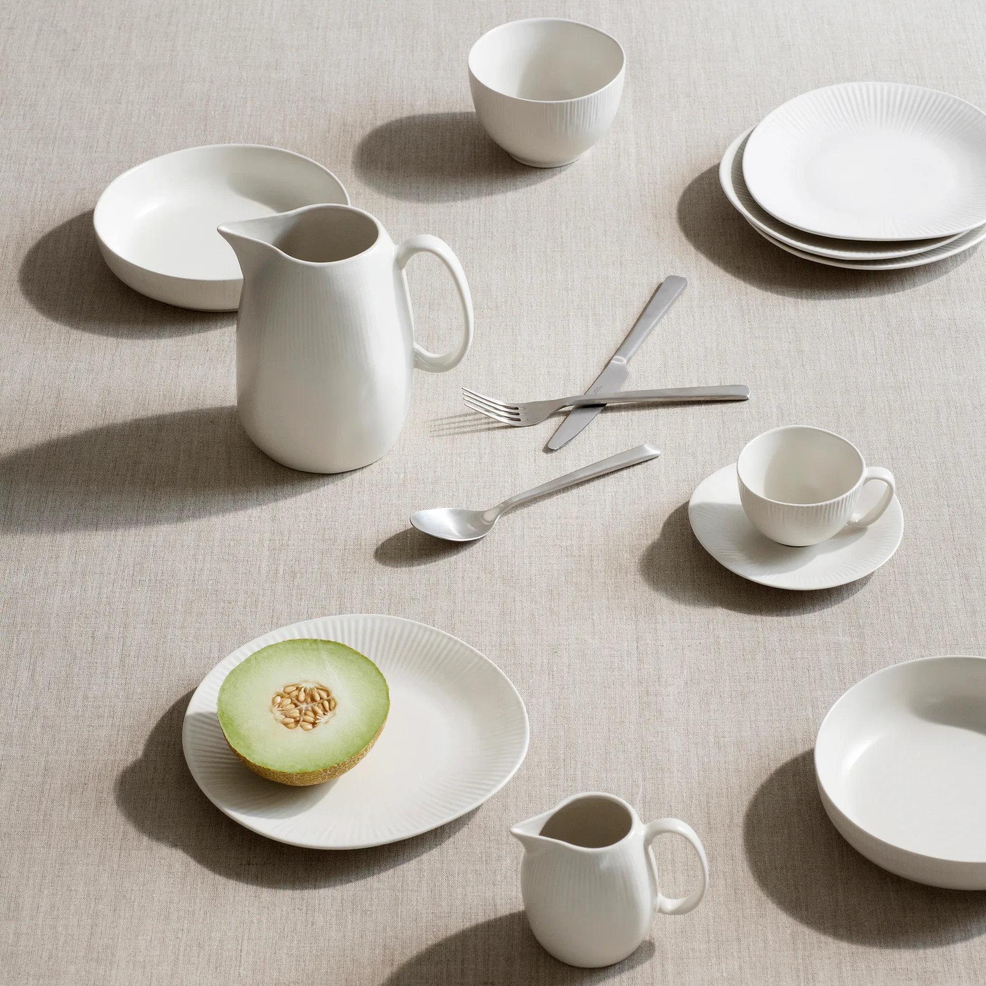 Jarra de leche Sandvig 25 cl, Soft white Broste Copenhagen