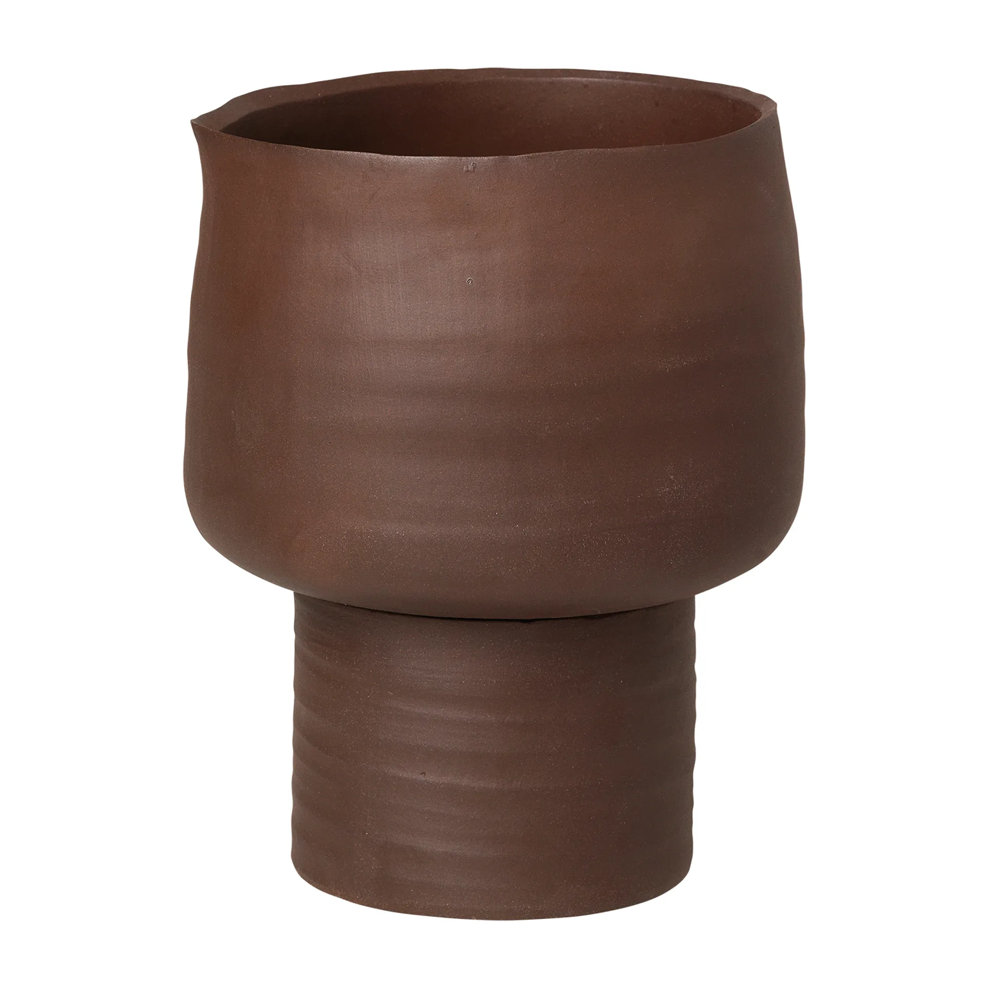 Jarrón Axil 18,5 cm, Red clay Broste Copenhagen