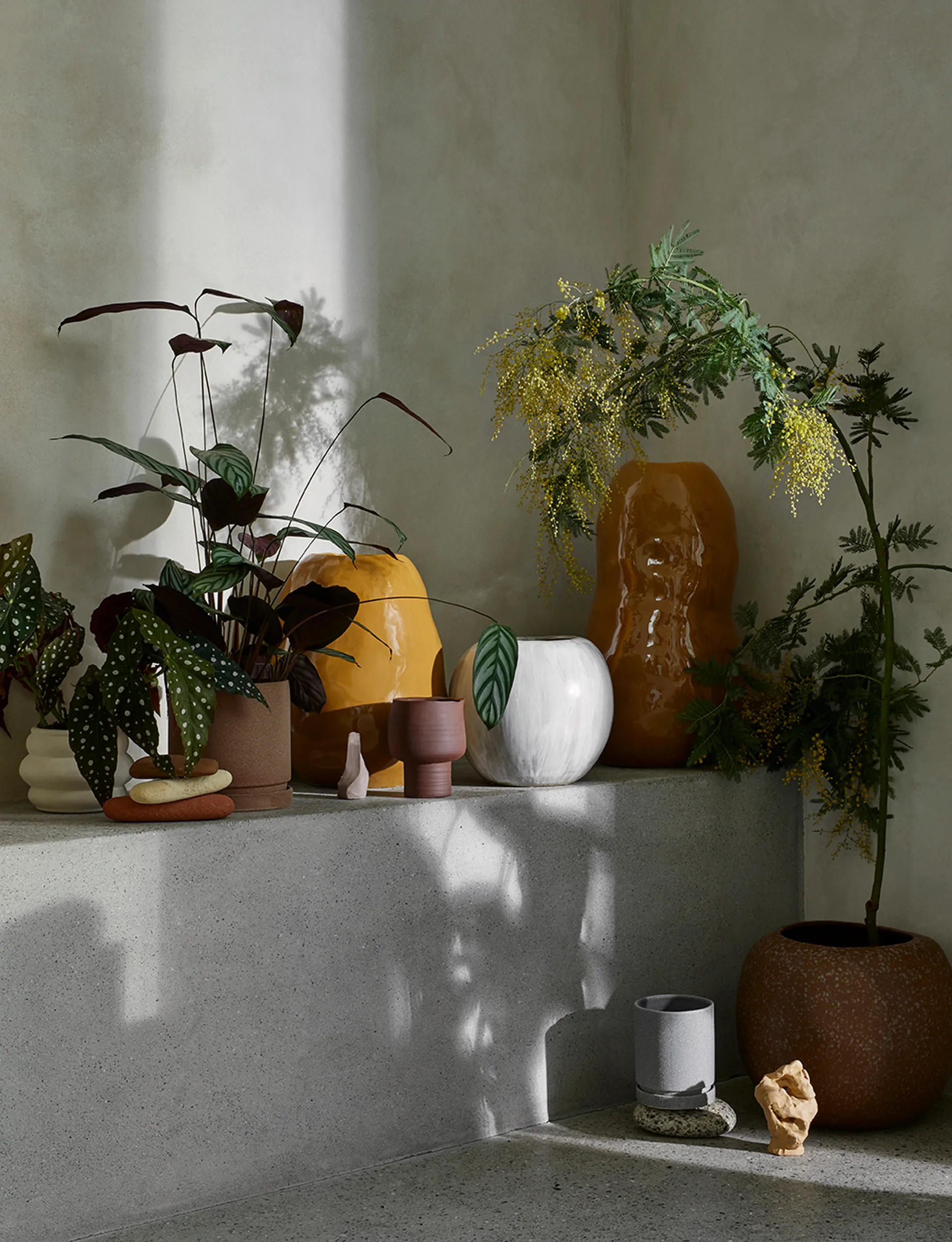 Jarrón Axil 18,5 cm, Red clay Broste Copenhagen