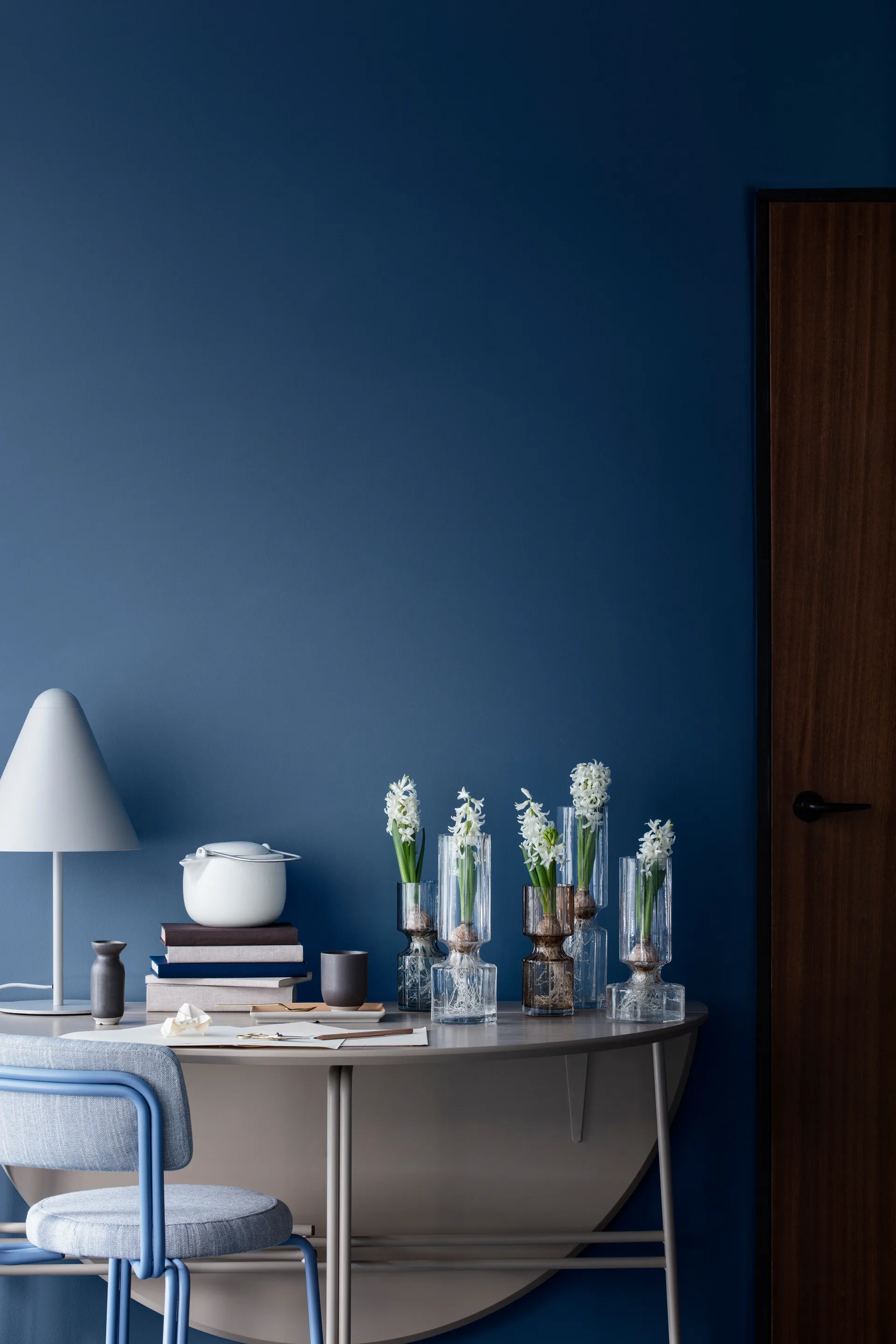 Jarrón de vidrio Hyacint 20 cm, Clear Broste Copenhagen