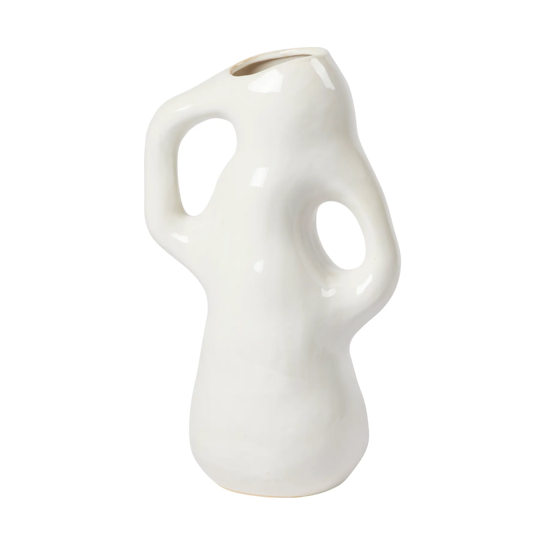 Jarrón Isolde 35 cm, White Broste Copenhagen