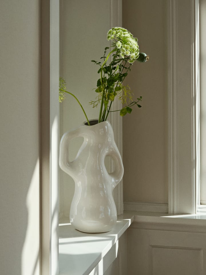 Jarrón Isolde 35 cm, White Broste Copenhagen