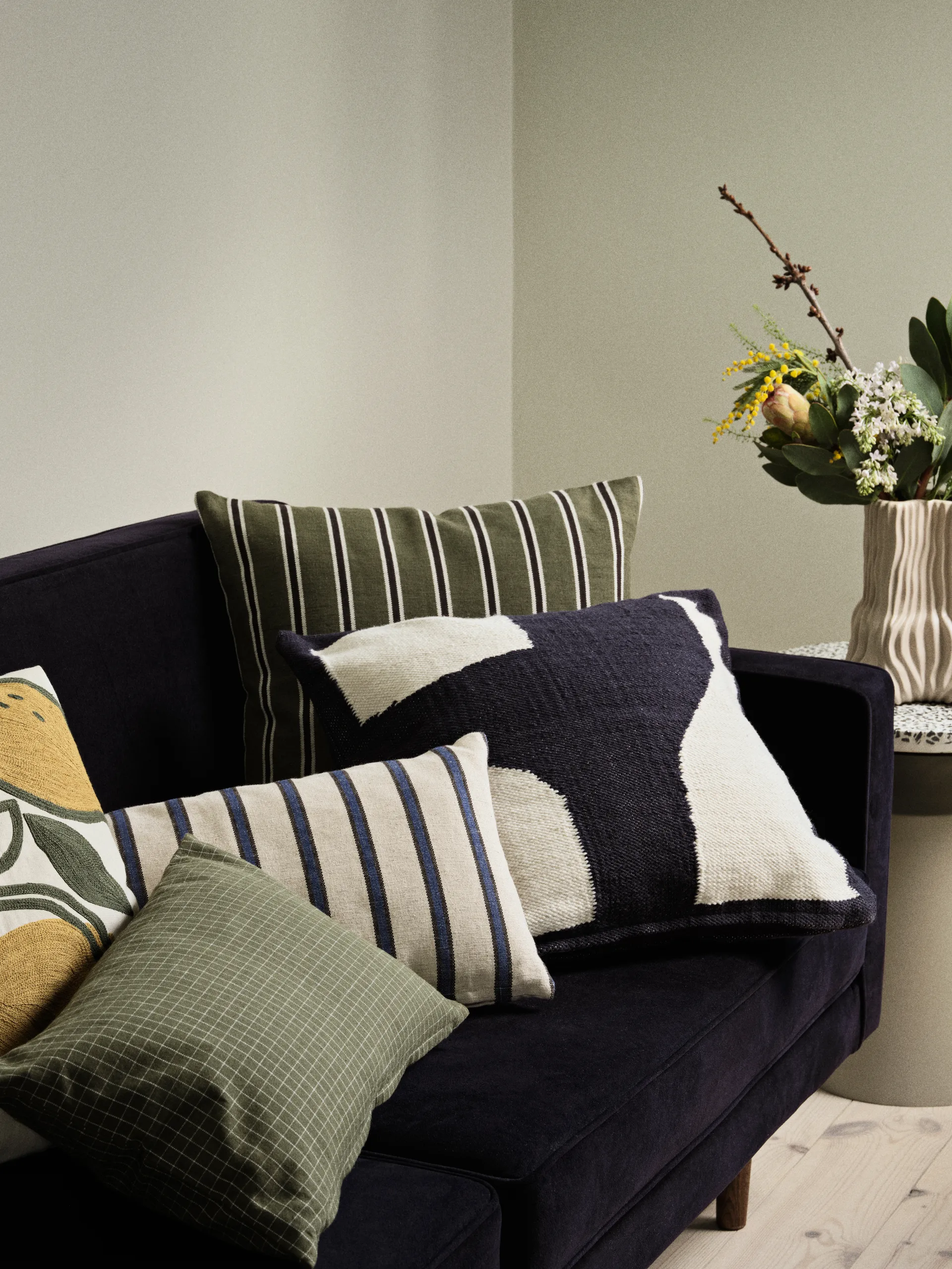 Jarrón Magny 43 cm, Castle beige Broste Copenhagen