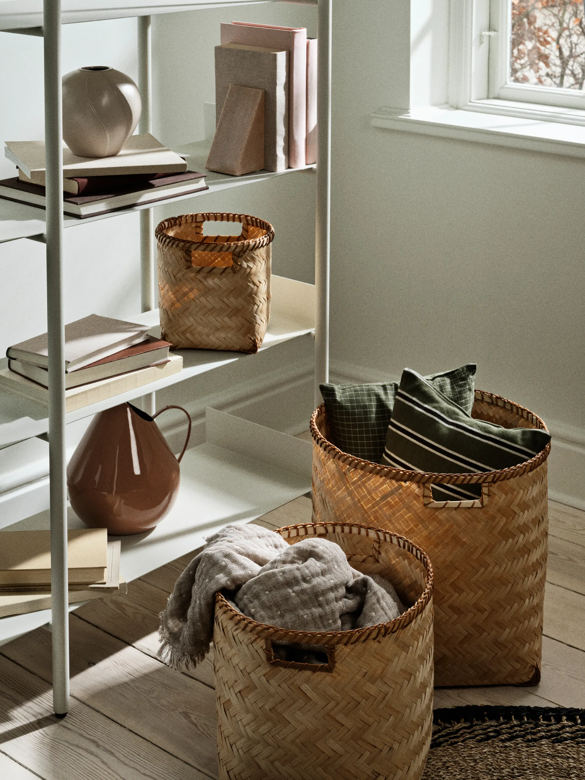 Jarrón Rosario Ø20x25 cm, Nut brown Broste Copenhagen