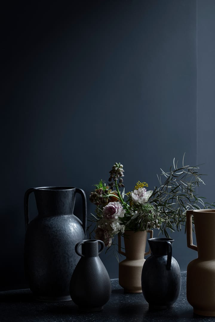 Jarrón Simi 29 cm, Antique grey-black Broste Copenhagen