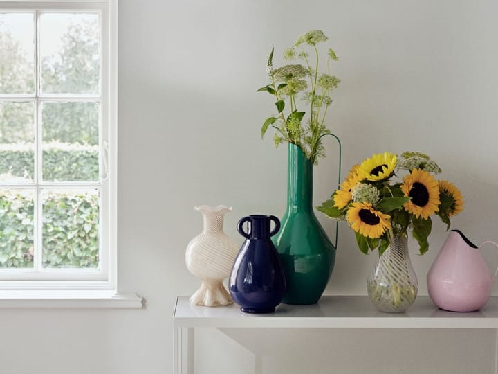 Jarrón Simi 29 cm, Deep cobolt blue Broste Copenhagen