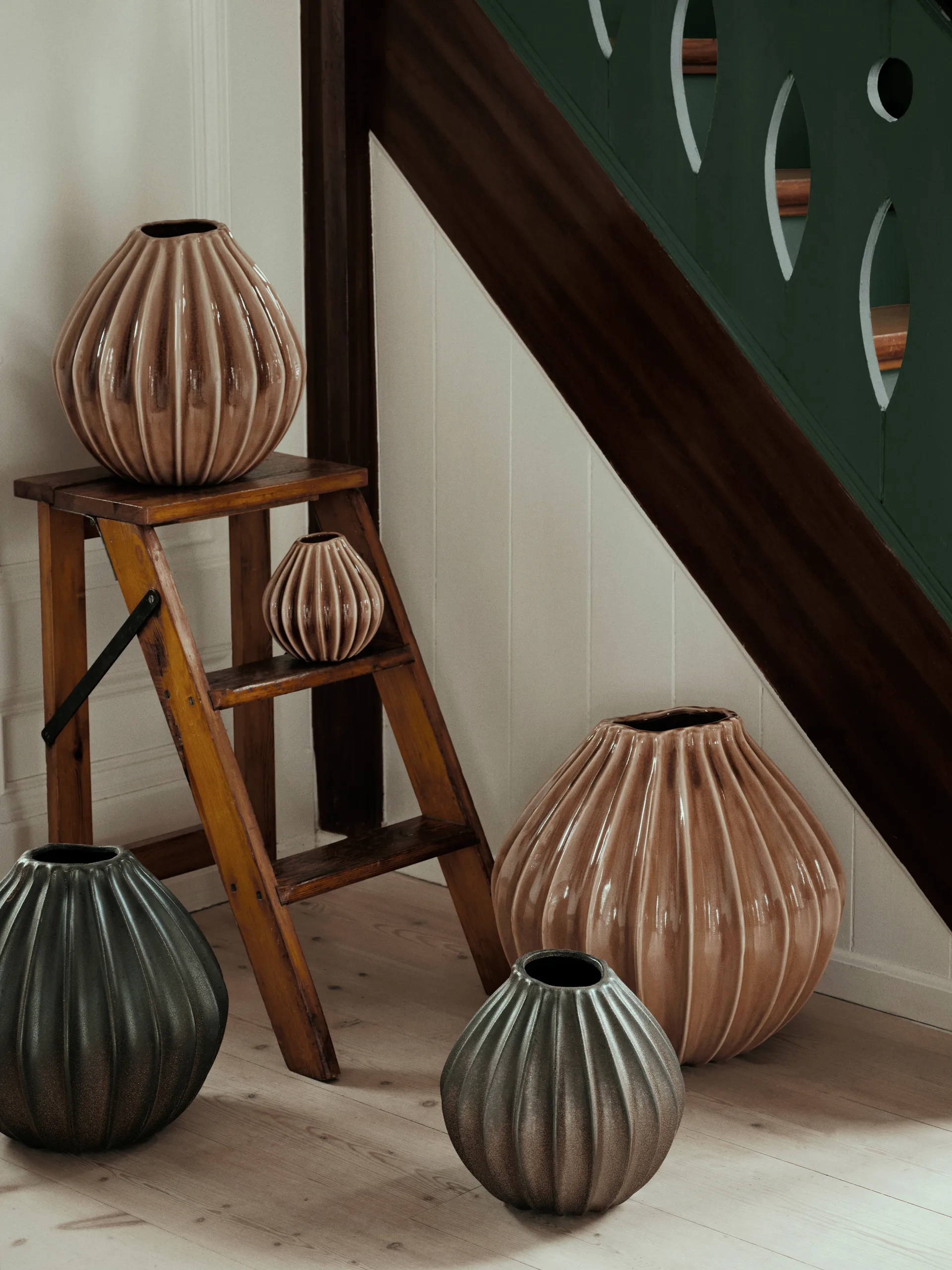 Jarrón Wide L 30 cm, Fawn Broste Copenhagen