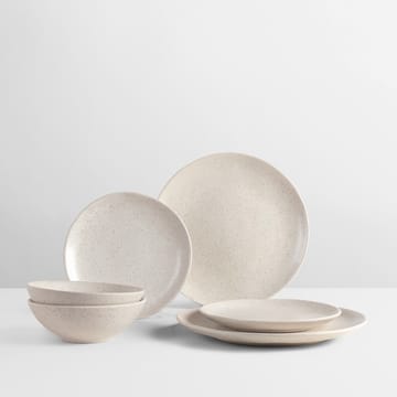 Juego de cena para dos Nordic Vanilla - 6 piezas - Broste Copenhagen