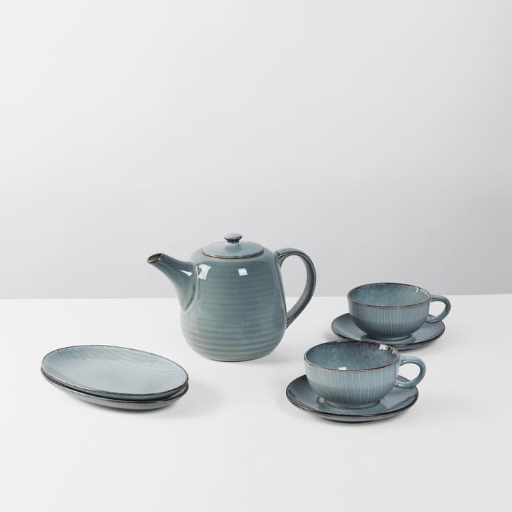 Juego de té para dos Nordic Sea, 5 piezas Broste Copenhagen