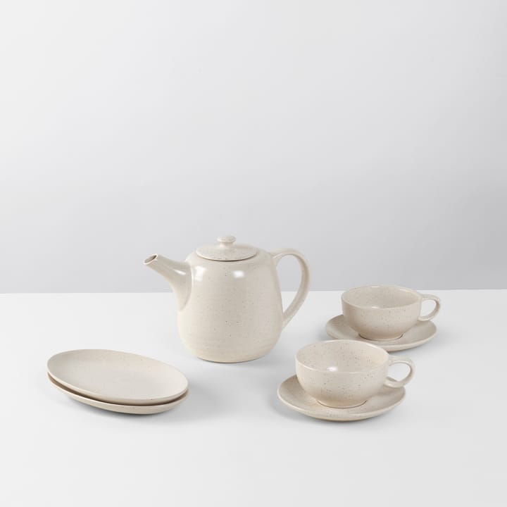 Juego de té para dos Nordic Vanilla, 5 piezas Broste Copenhagen