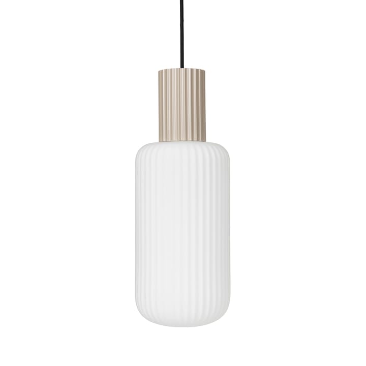 Lámpara colgante Lolly - arena-blanco-Ø16 cm - Broste Copenhagen