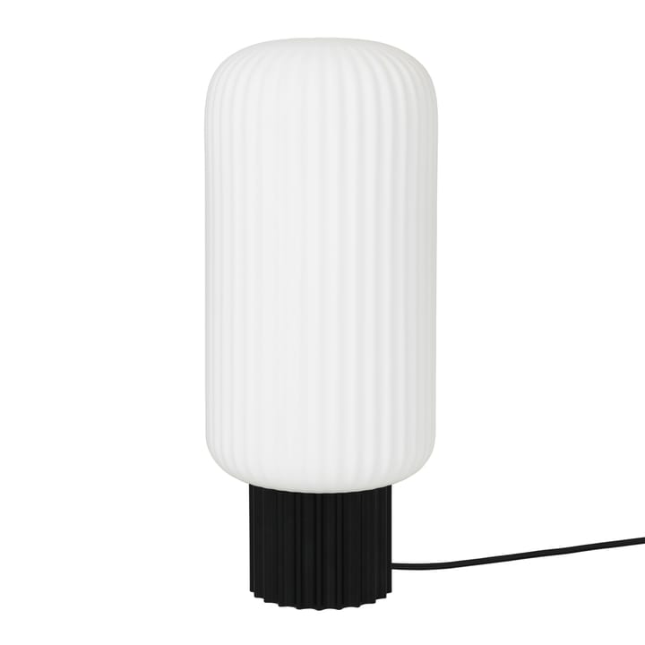 Lámpara de mesa Lolly - negro-blanco-39 cm - Broste Copenhagen