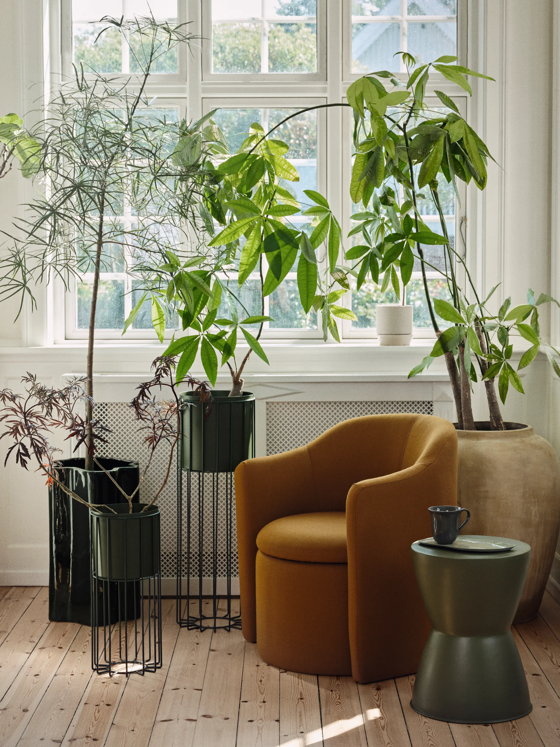 Maceta Sonja 55 cm, Dark green Broste Copenhagen