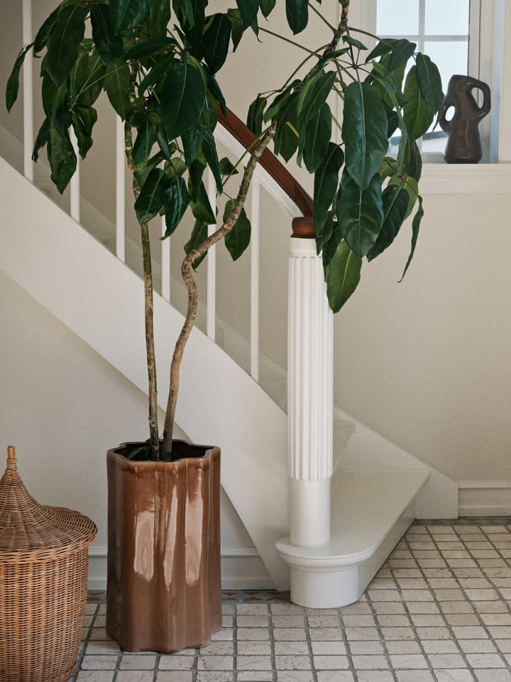 Maceta Sonja Altura 55 cm, Brown Broste Copenhagen