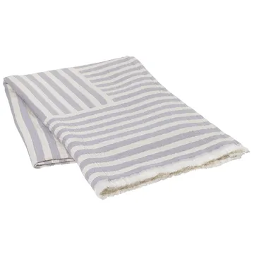 Manta de algodón Frankie 130x180 cm - Orchid hush light purple - Broste Copenhagen