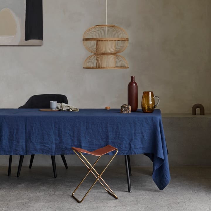 Mantel Gracie 160x300 cm, azul oscuro Broste Copenhagen