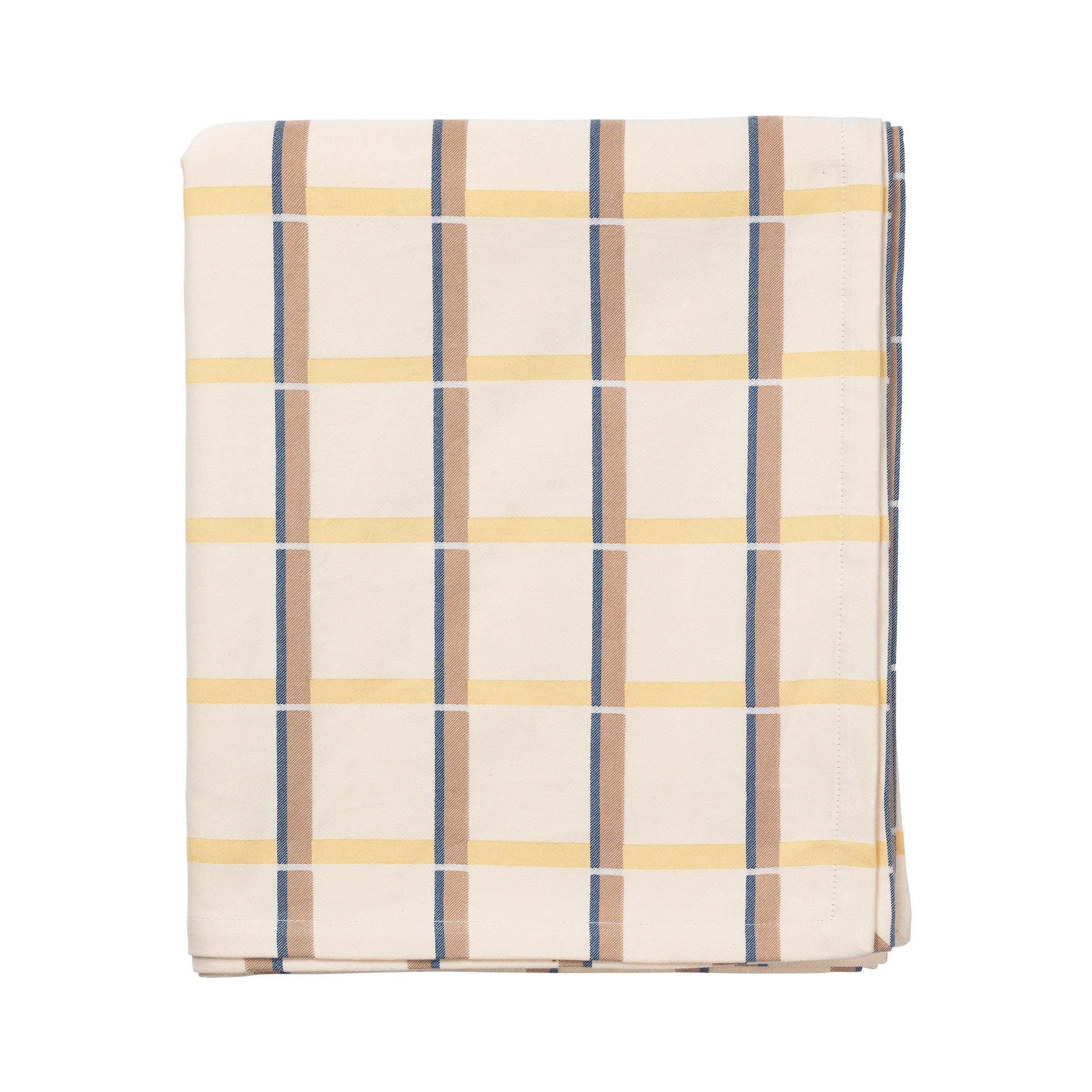 Mantel Zappa 160x200 cm, Pale banana yellow Broste Copenhagen