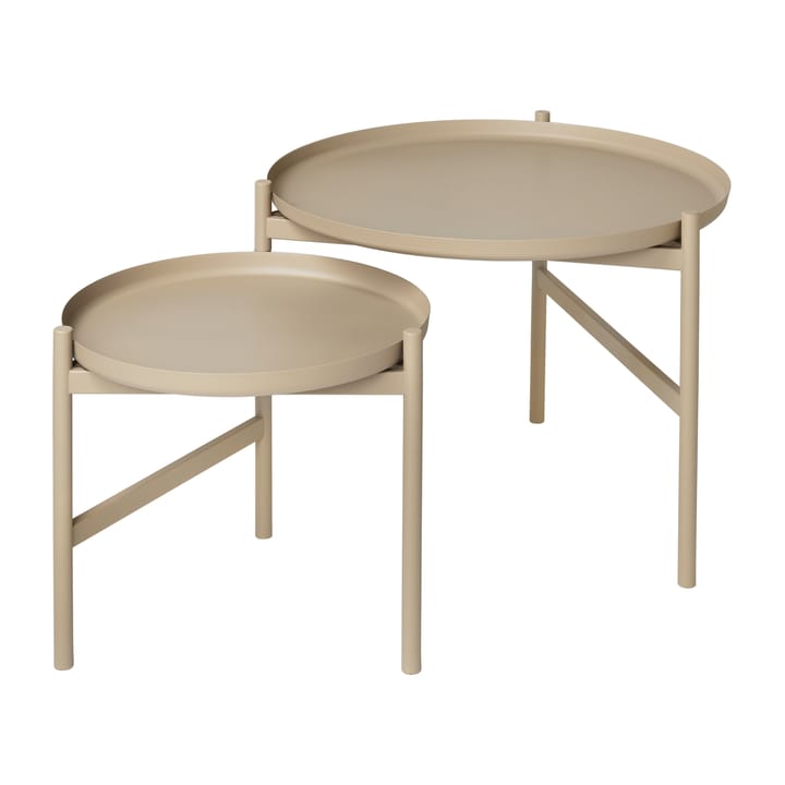 Mesa auxiliar Turner table Ø70 cm - Grey - Broste Copenhagen
