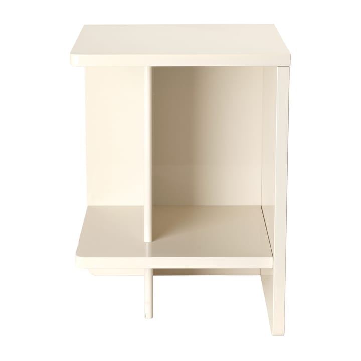 Mesilla de noche Tenna izquierda 38x38 cm, Raindy day light grey Broste Copenhagen