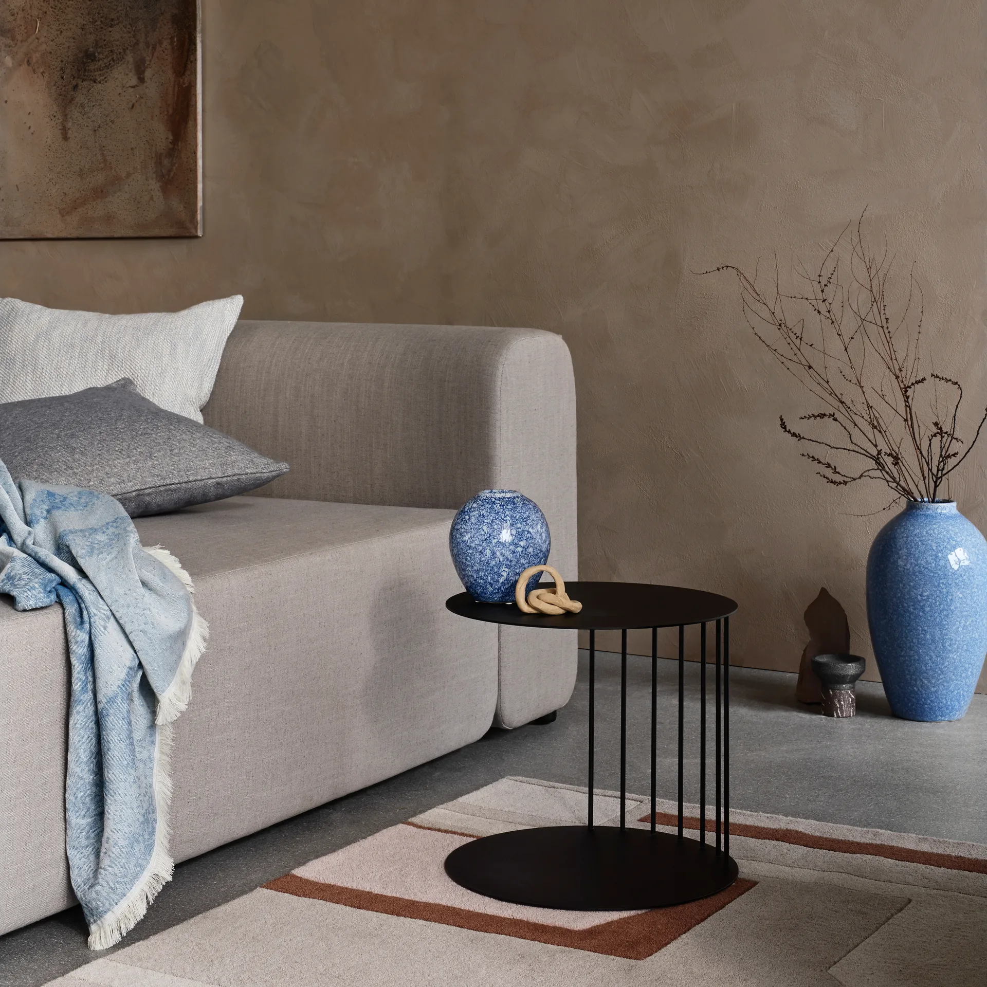 Módulo de esquina izquierda Lagoon, Latte Broste Copenhagen