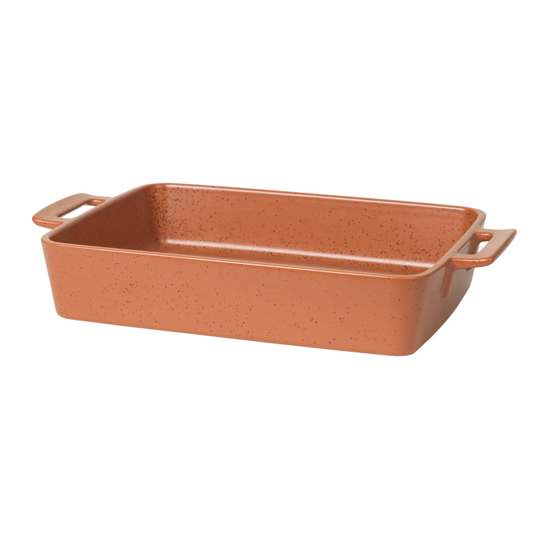 Molde de horno Hasle 26x43 cm, Etruscan red granite Broste Copenhagen