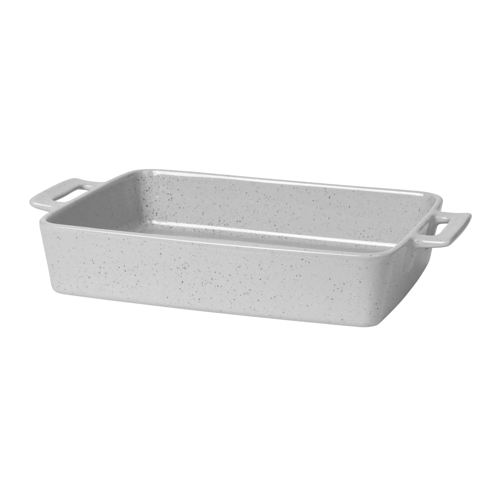 Molde de horno Hasle 26x43 cm, Light grey granite Broste Copenhagen