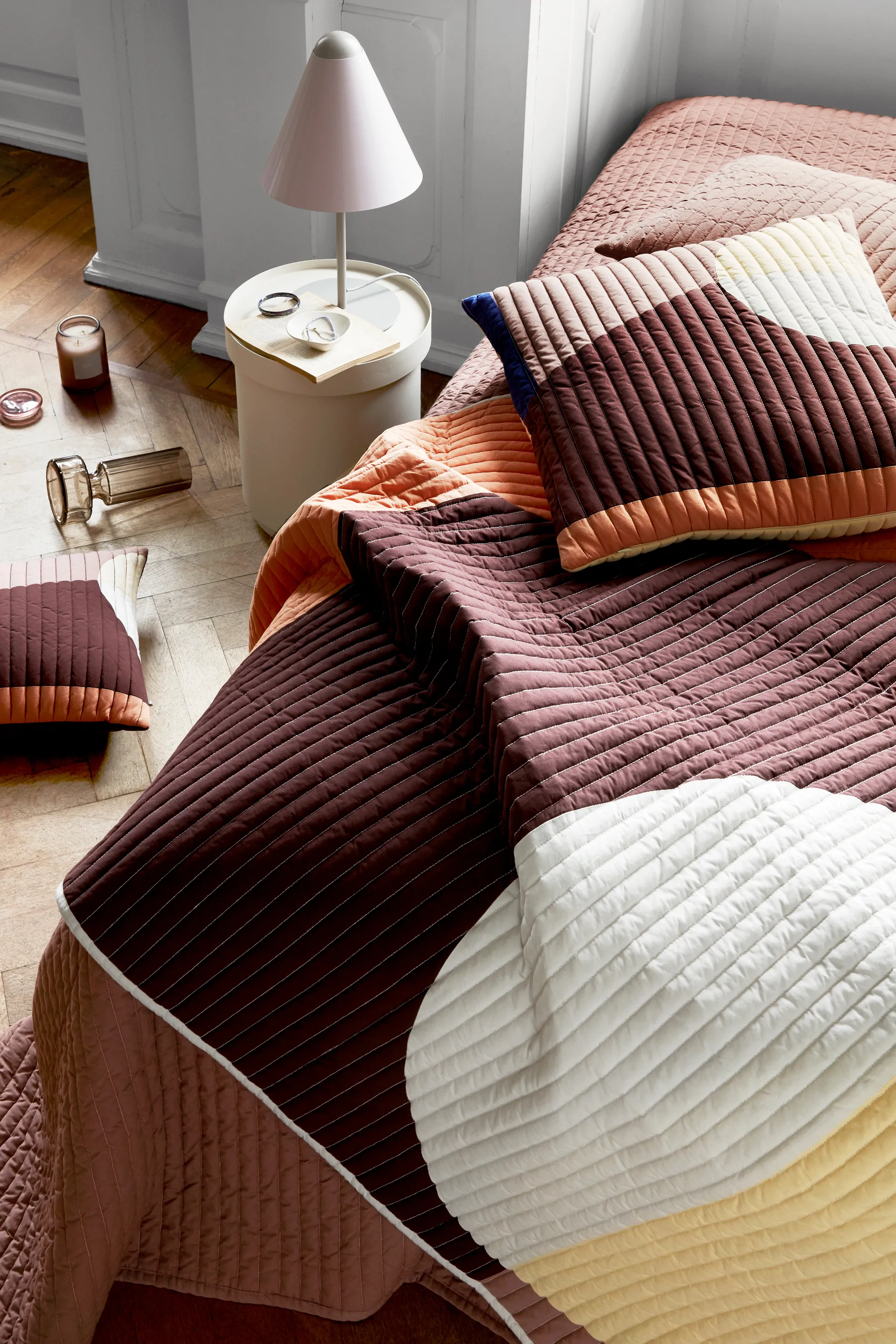 Plaid de algodón Fie 130x180 cm, Multi Broste Copenhagen