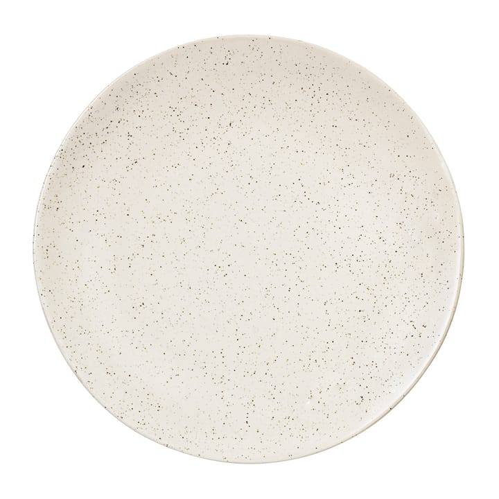 Plato de mesa Nordic Vanilla Ø26 cm - Cream with grains - Broste Copenhagen